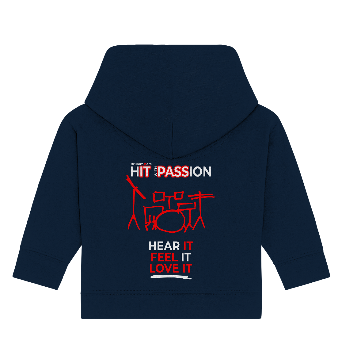 hIT with PASSion - baby hoodie | various colors