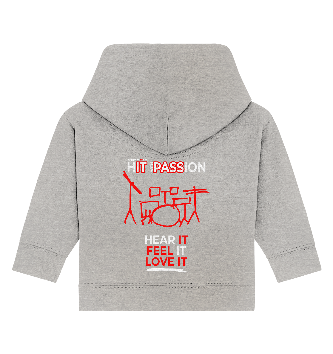 hIT with PASSion - baby hoodie | various colors