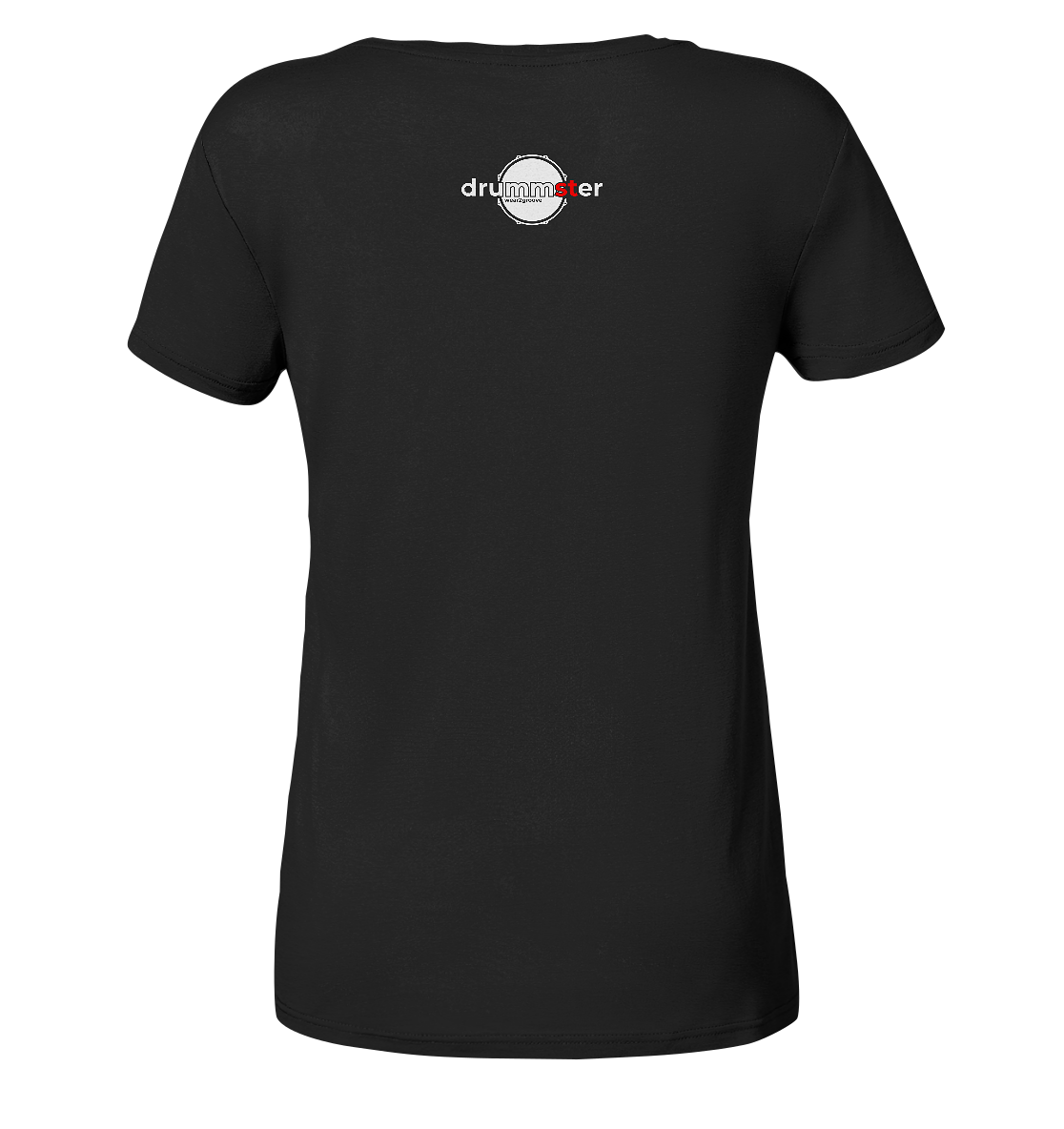 art of drummster - ladies v-neck shirt | various colors