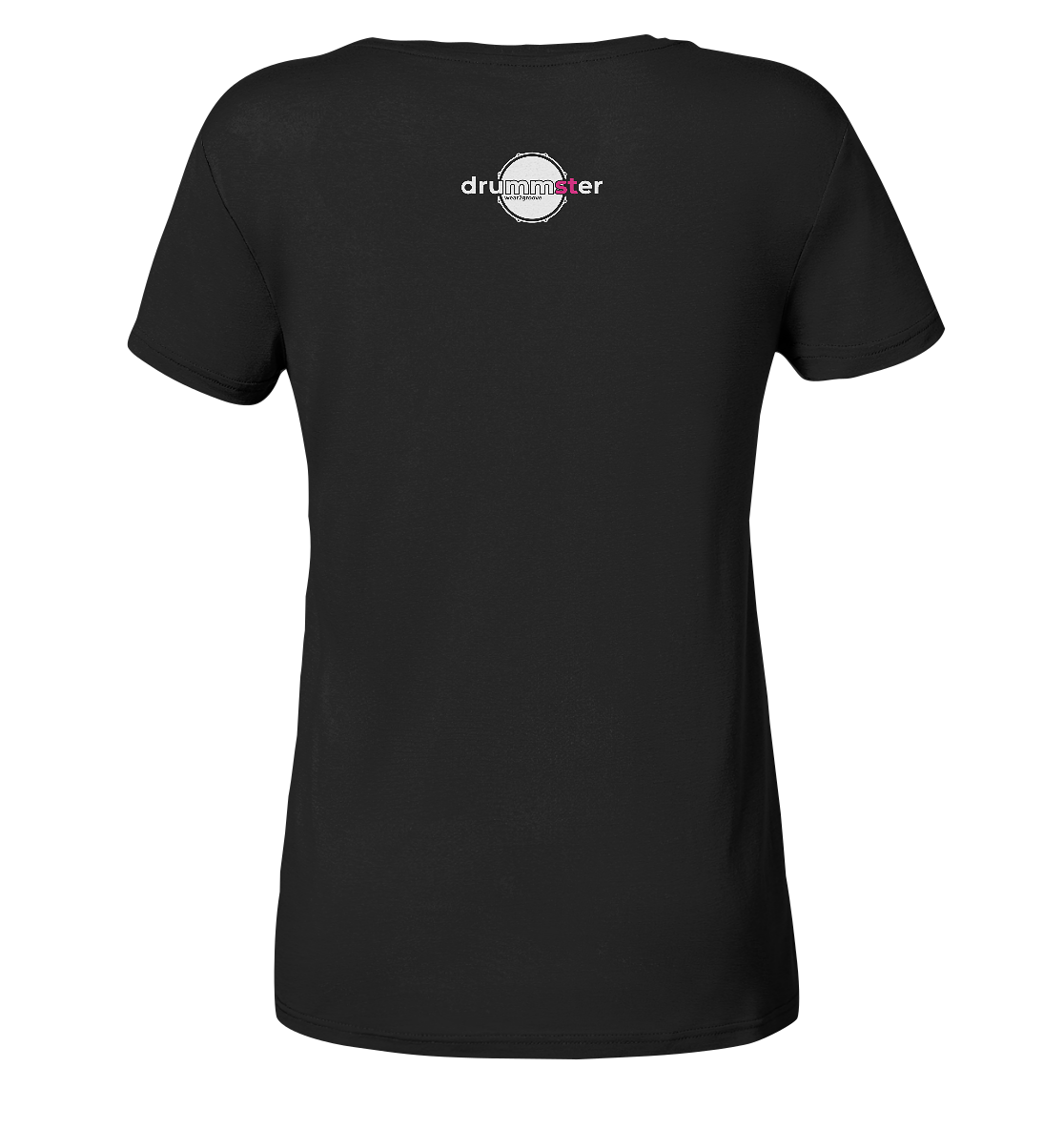 drummster girl - ladies v-neck shirt | various colors