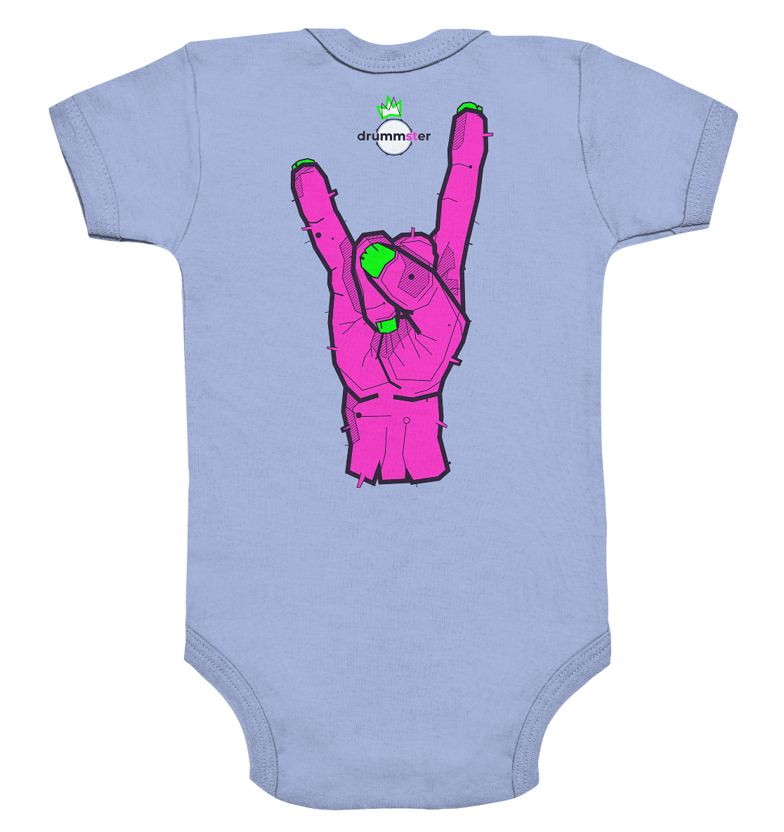 monster-mäx "rock'n roll" - baby bodysuite | various colors