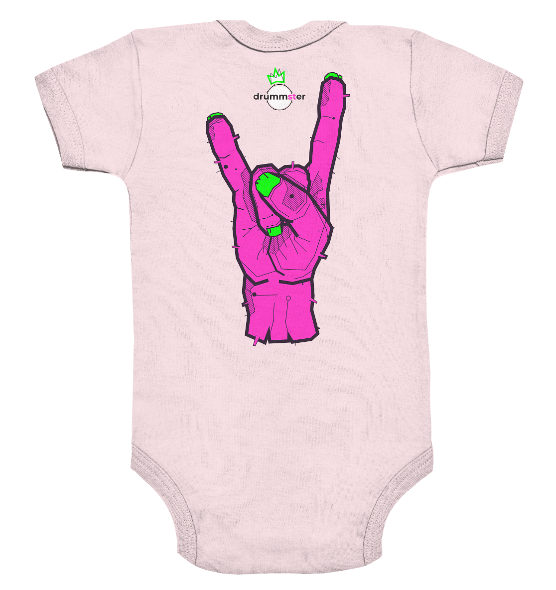 monster-mäx "rock'n roll" - baby bodysuite | various colors