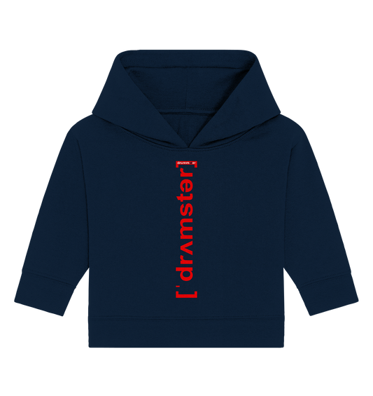 encyclopedia - baby hoodie | french navy