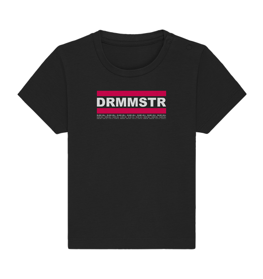 drmmstr "rlrr lrll" - baby shirt | black