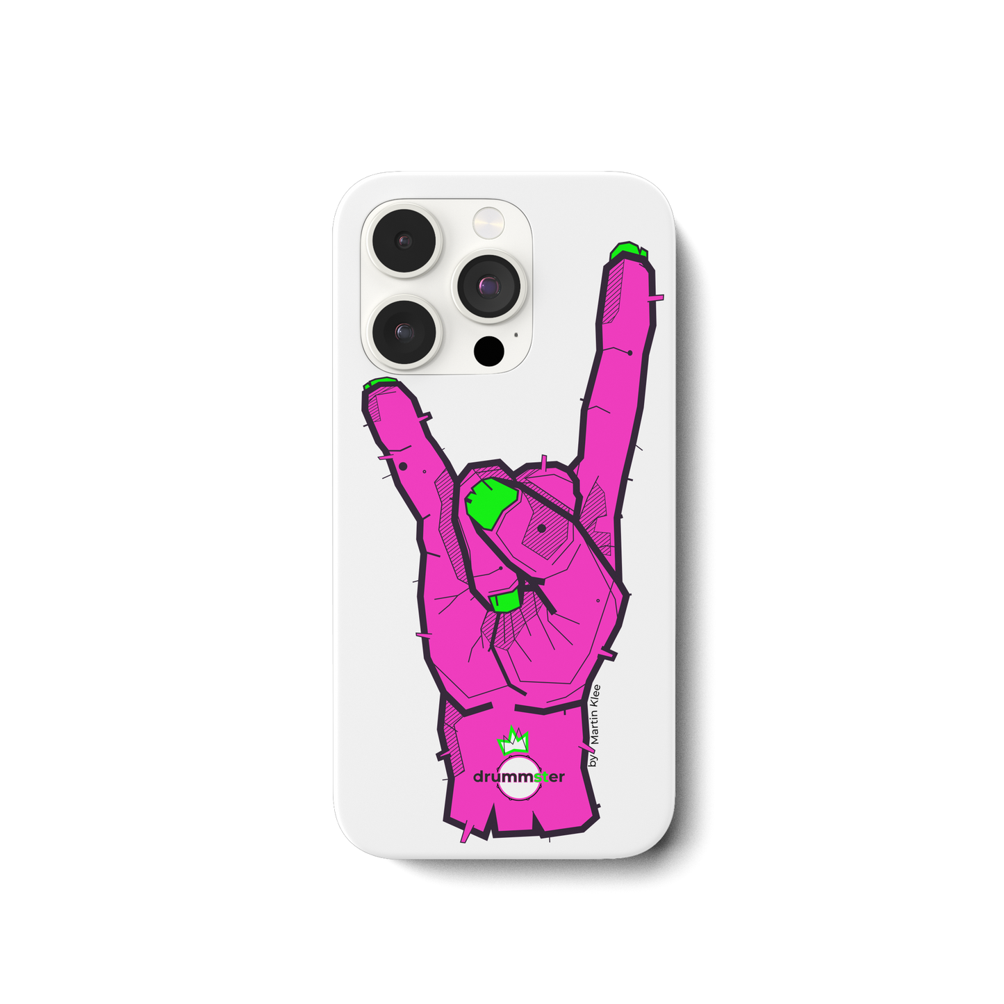 monster-mäx "rock'n roll" - mobile phone case | iphone 15 pro