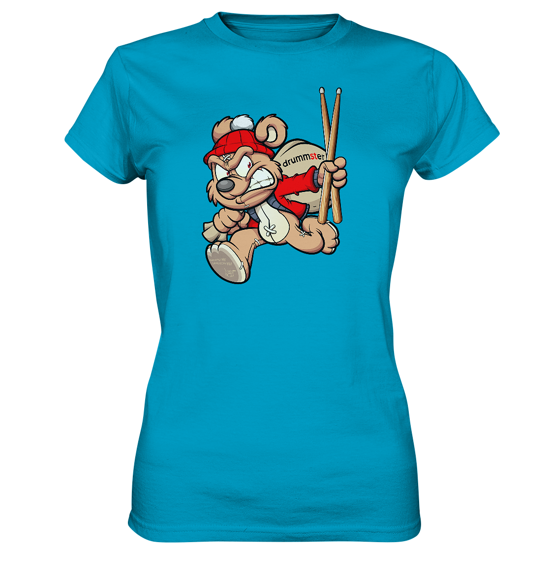 drumatic christmas - ladies shirt | various colors