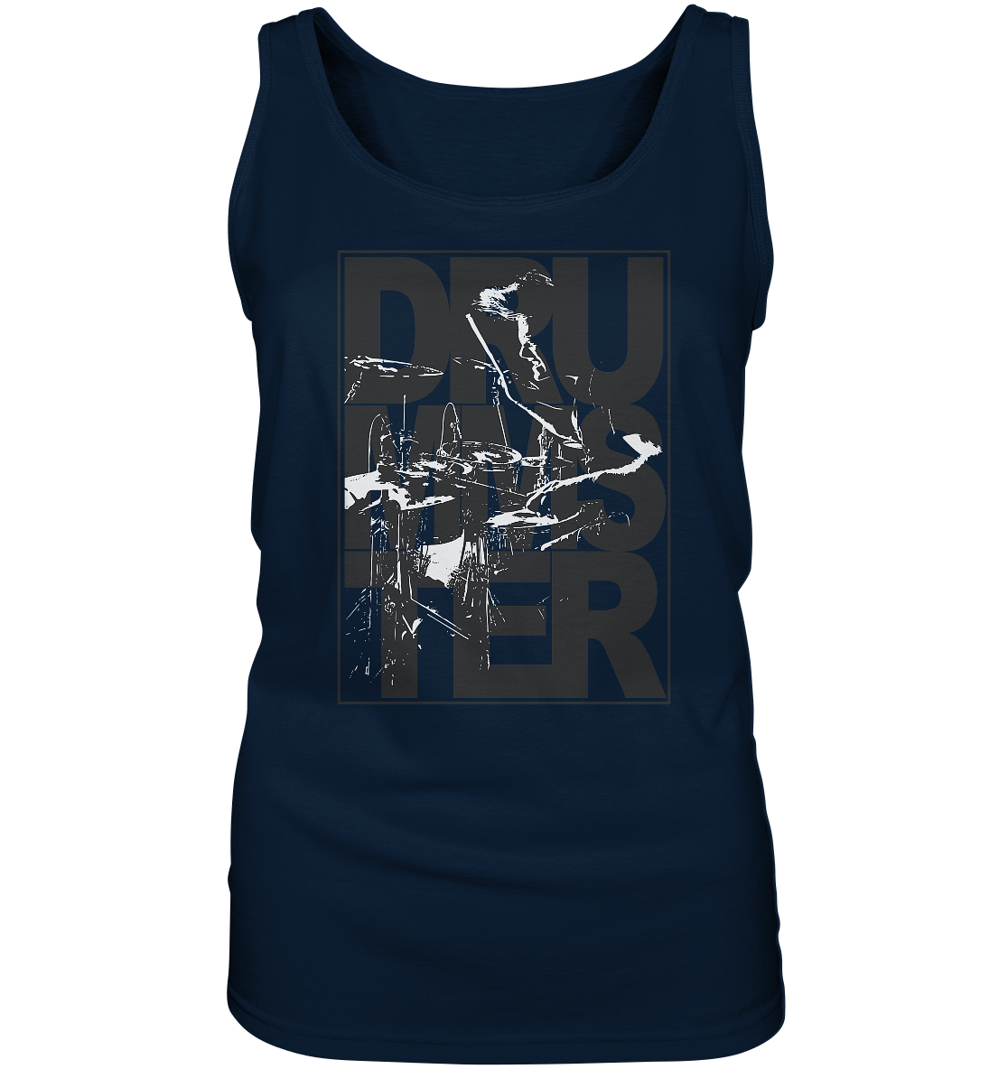 art of drummster - ladies tank-top | various colors