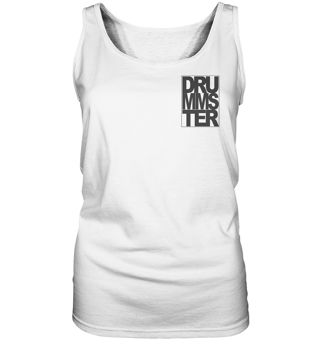 d-box - ladies tank-top | white