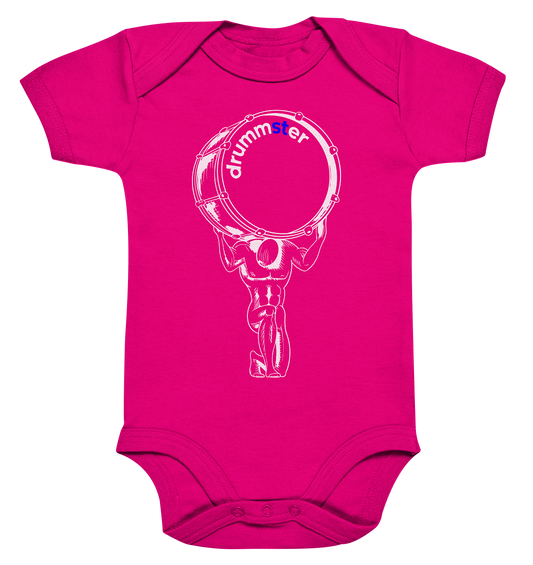 monument v3 - baby bodysuite | fuchsia organic
