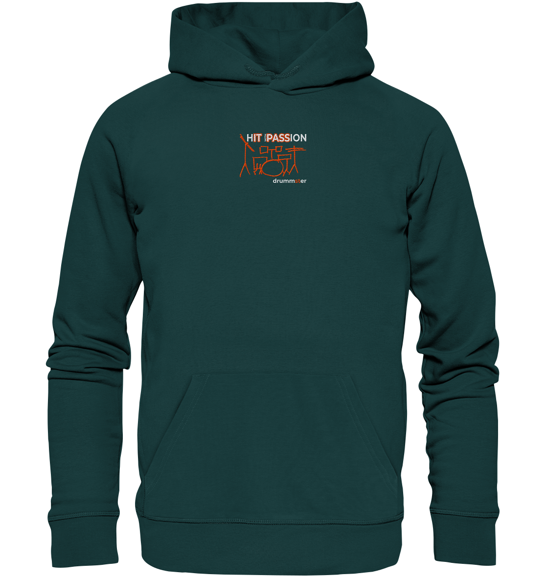 hIT with PASSion (gestickte Version) - unisex hoodie | various colors