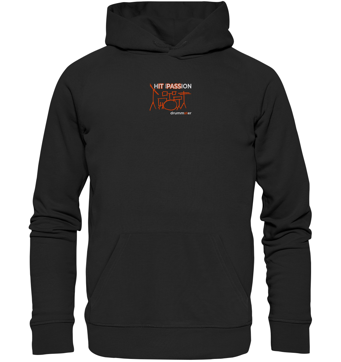 hIT with PASSion (gestickte Version) - unisex hoodie | various colors