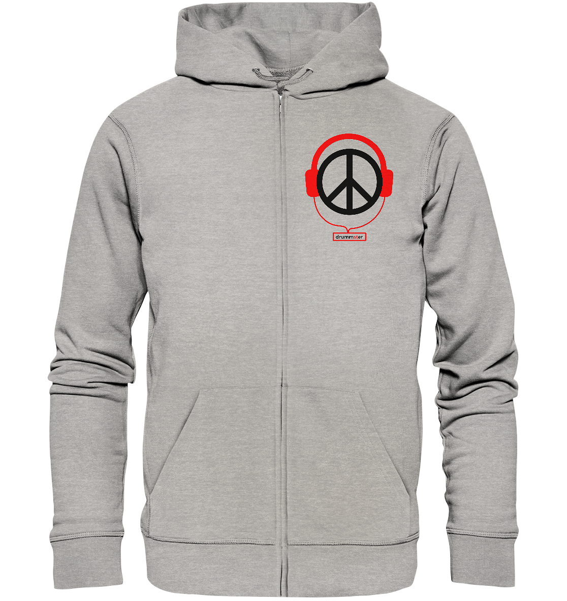 sound of peace - zipper | white