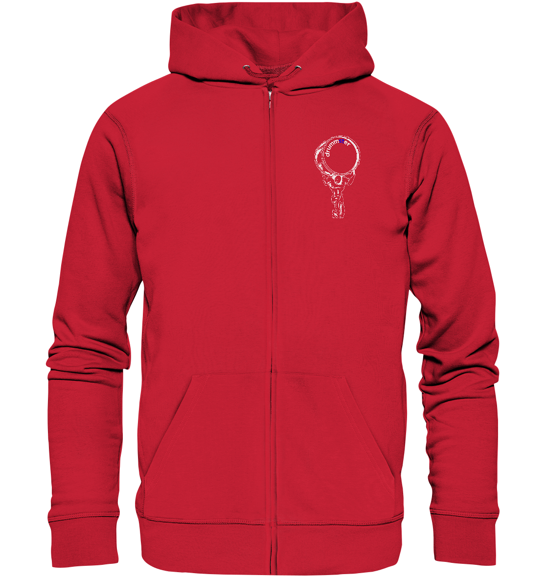 monument v3 - zipper | red