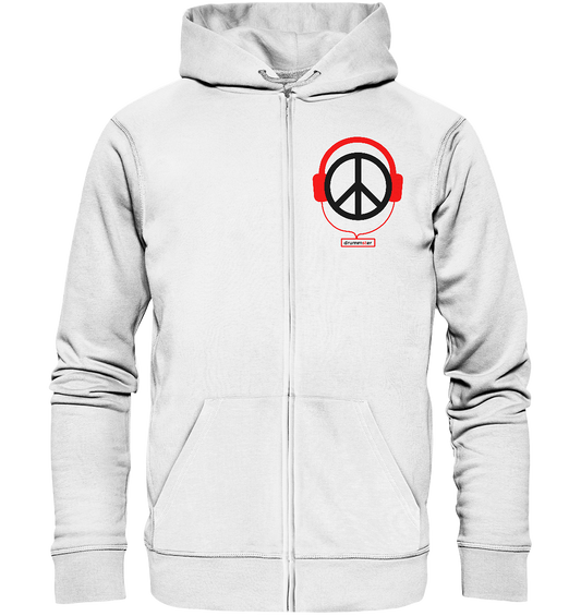 sound of peace - zipper | white