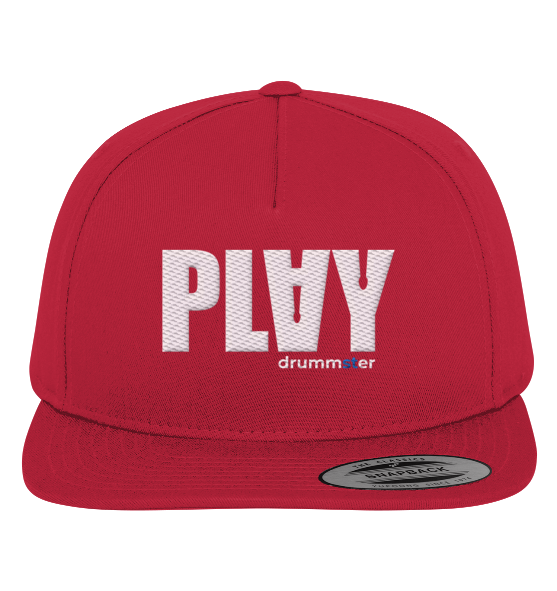 play v2 - snapback | red