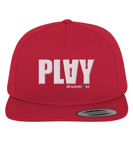 play v2 - snapback | red