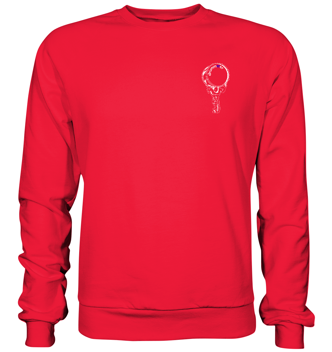 monument v3 - sweatshirt | red