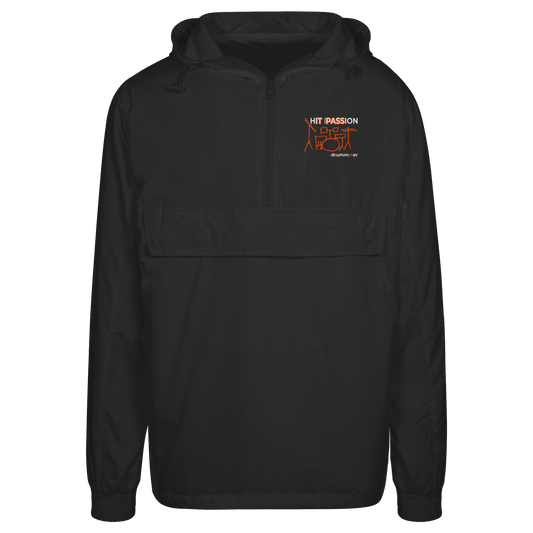 hIT with PASSion (gestickte Version) - windbreaker | black