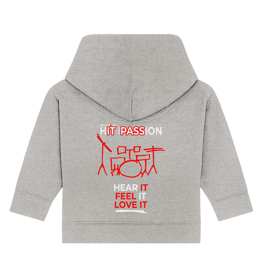 hIT with PASSion - baby hoodie | various colors