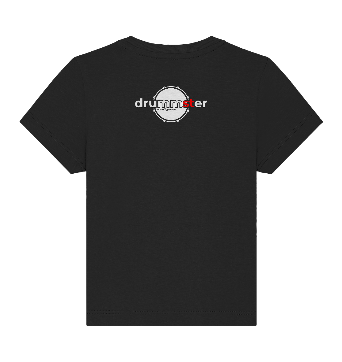 drmmstr "rlrr lrll" - baby shirt | black