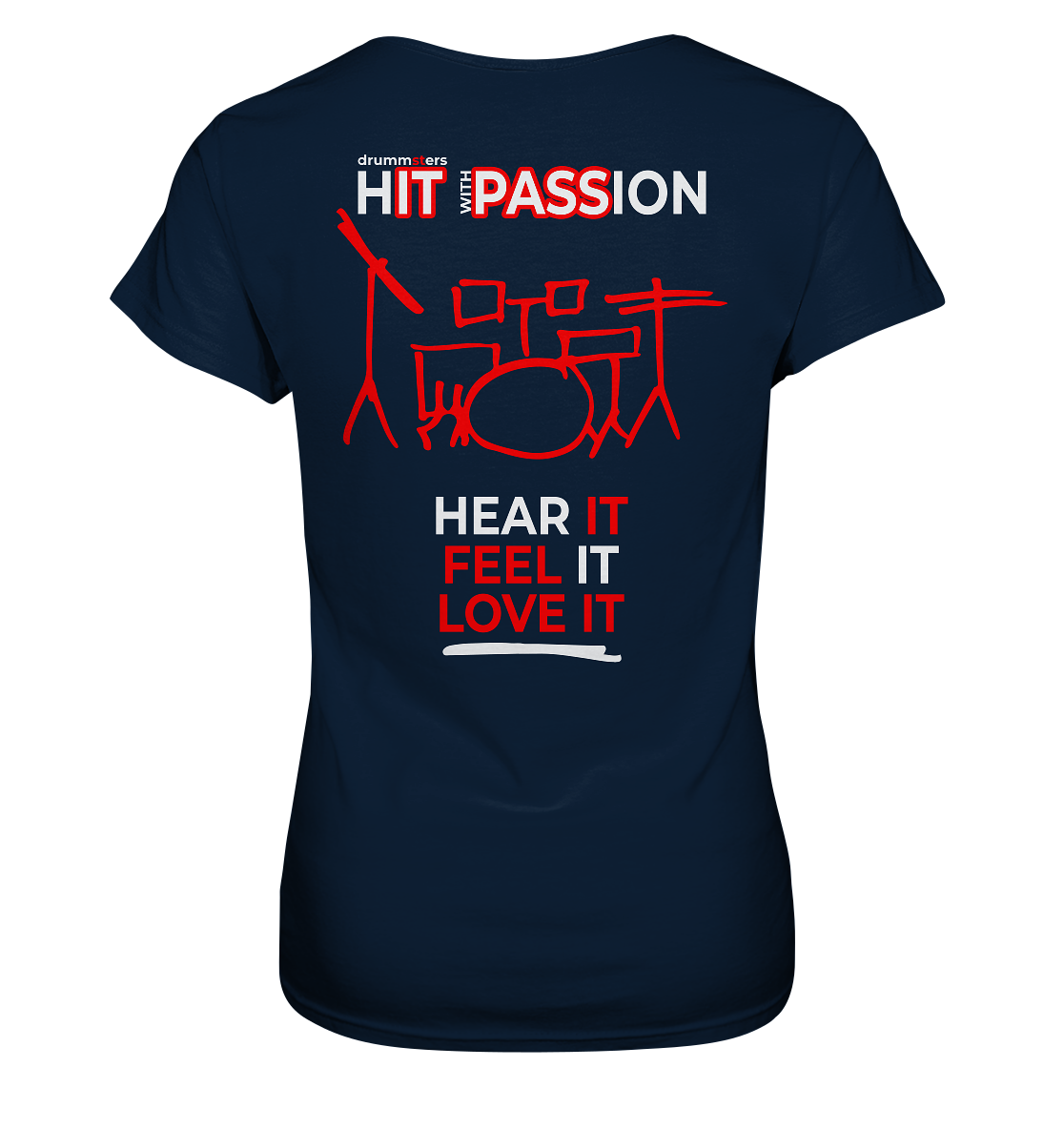 hIT with PASSion - ladies shirt | various colors