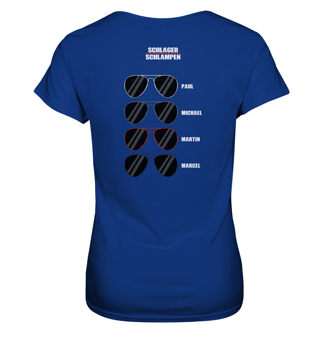 SchlagerSchlampen -> glasses - ladies shirt | various colors