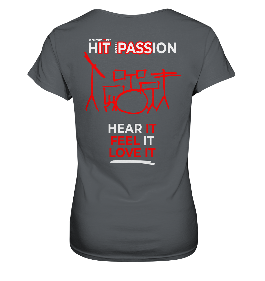 hIT with PASSion - ladies shirt | various colors