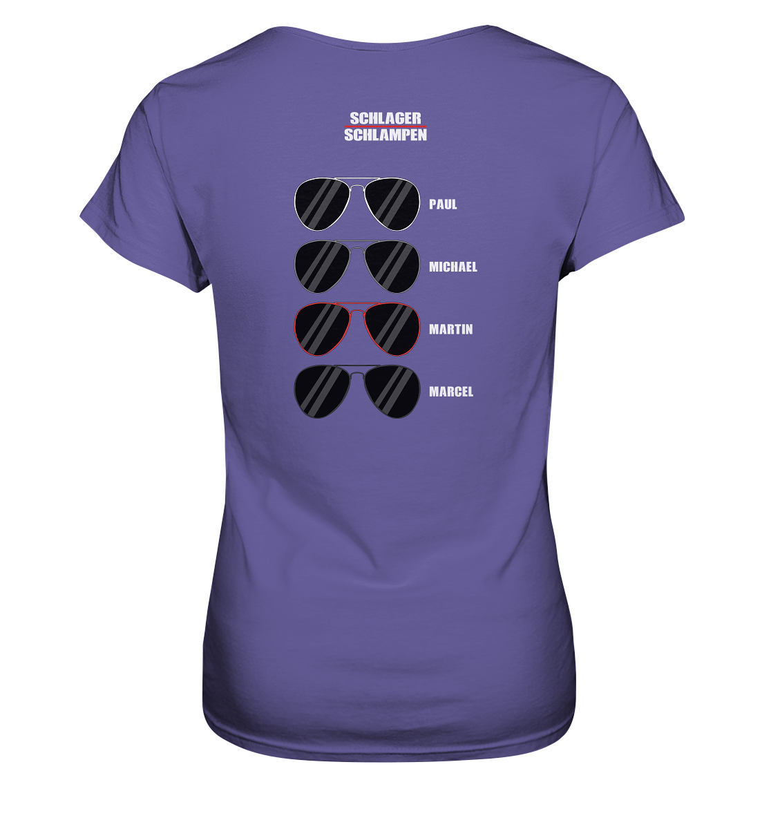 SchlagerSchlampen -> glasses - ladies shirt | various colors