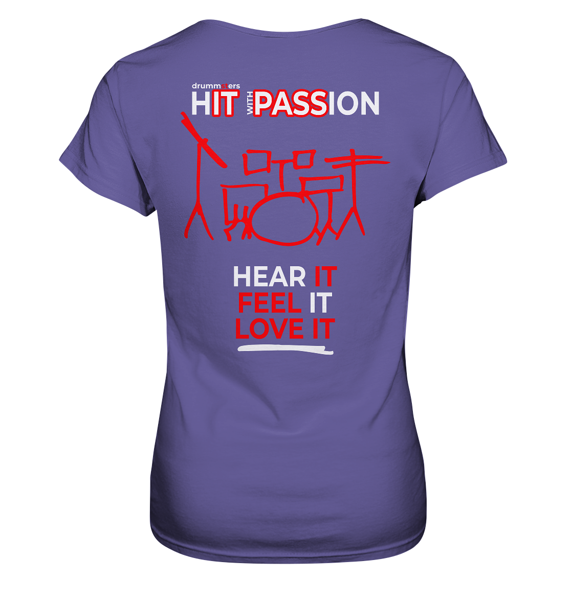 hIT with PASSion - ladies shirt | various colors