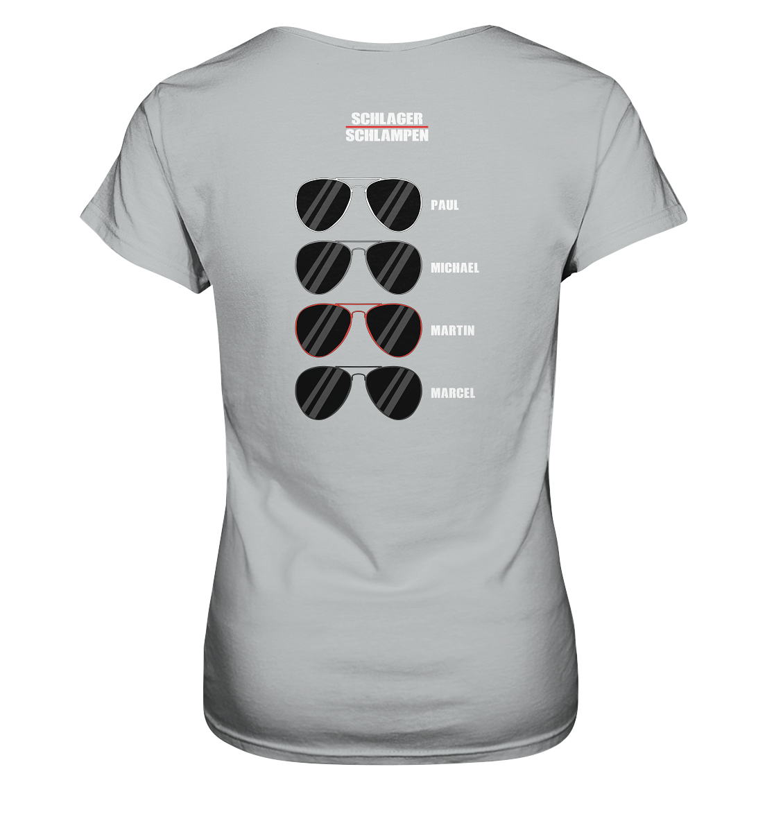 SchlagerSchlampen -> glasses - ladies shirt | various colors