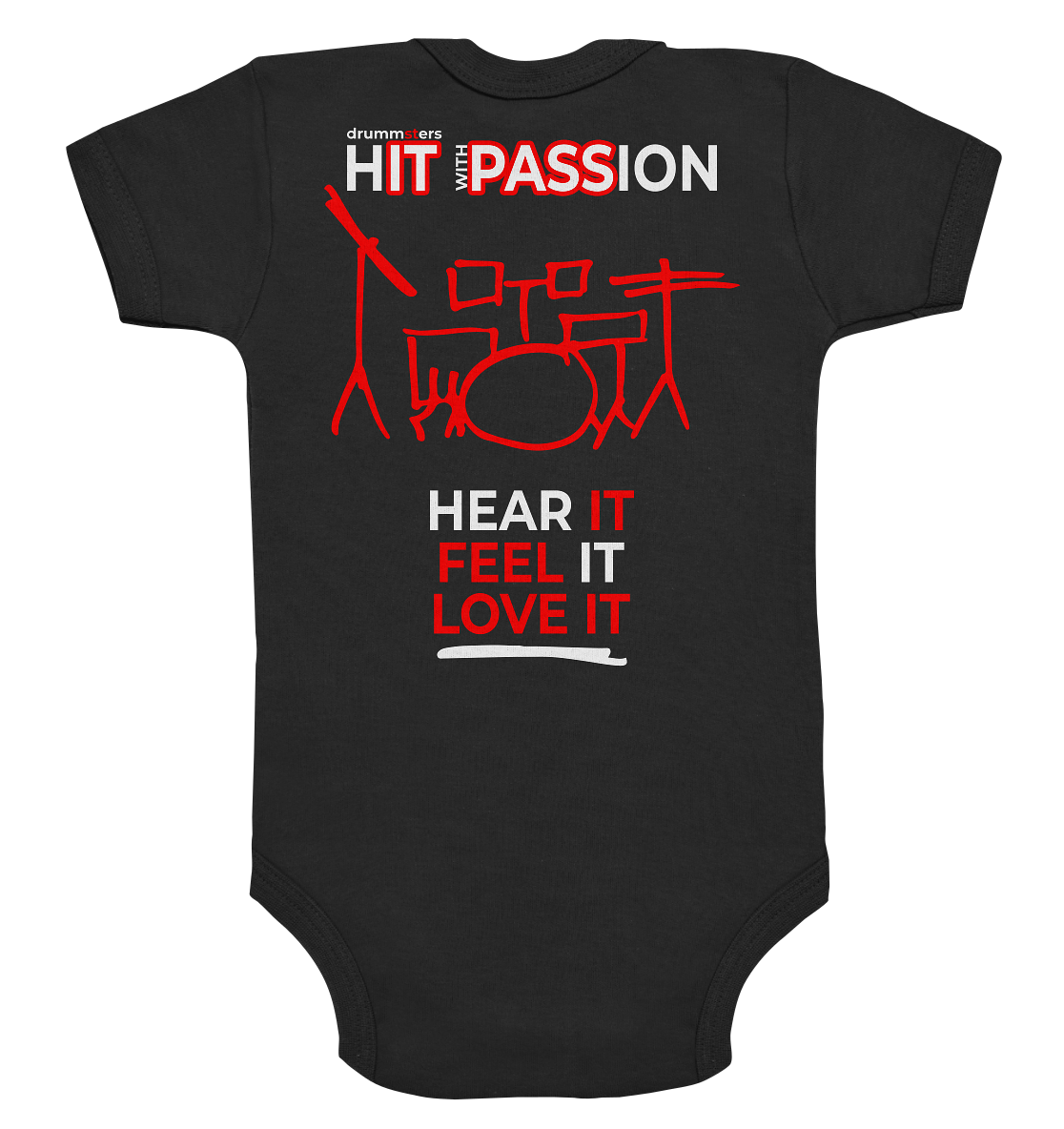 hIT with PASSion - baby bodysuit | various colors