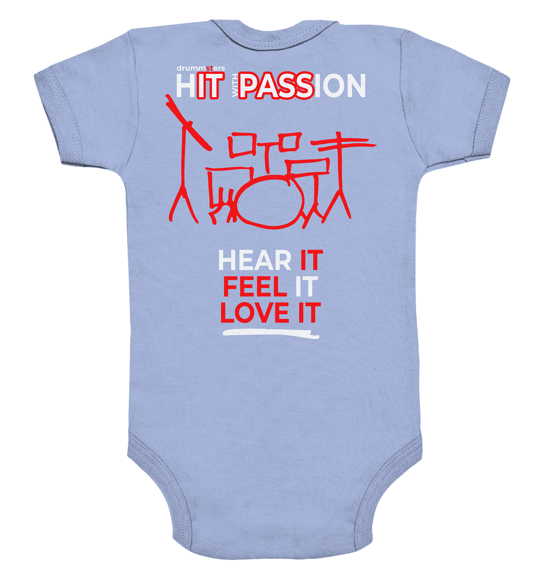 hIT with PASSion - baby bodysuit | various colors