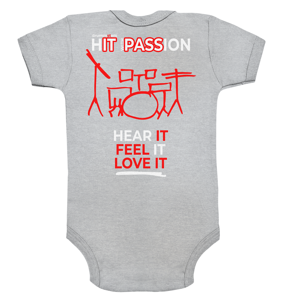 hIT with PASSion - baby bodysuit | various colors