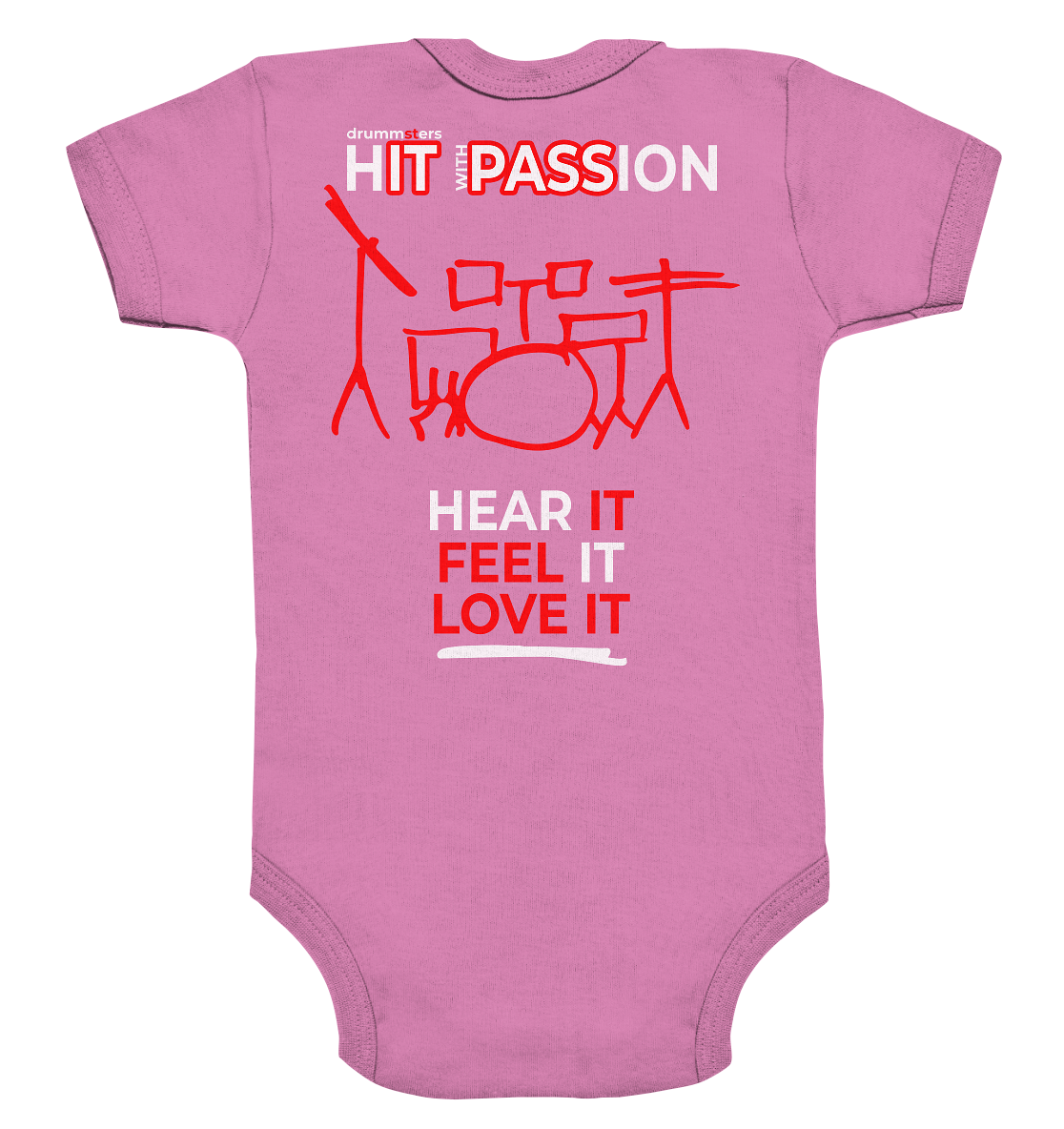 hIT with PASSion - baby bodysuit | various colors