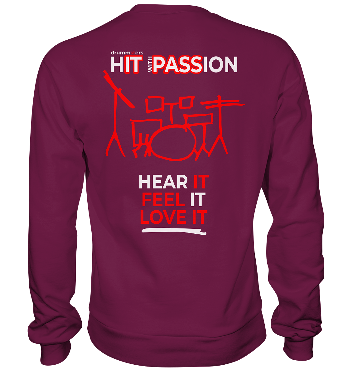 hIT with PASSion - sweatshirt | various colors