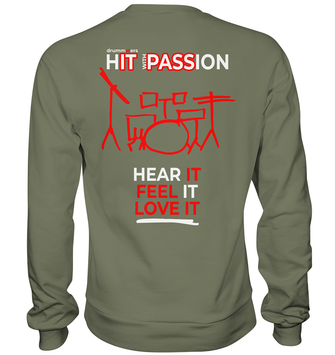 hIT with PASSion - sweatshirt | various colors