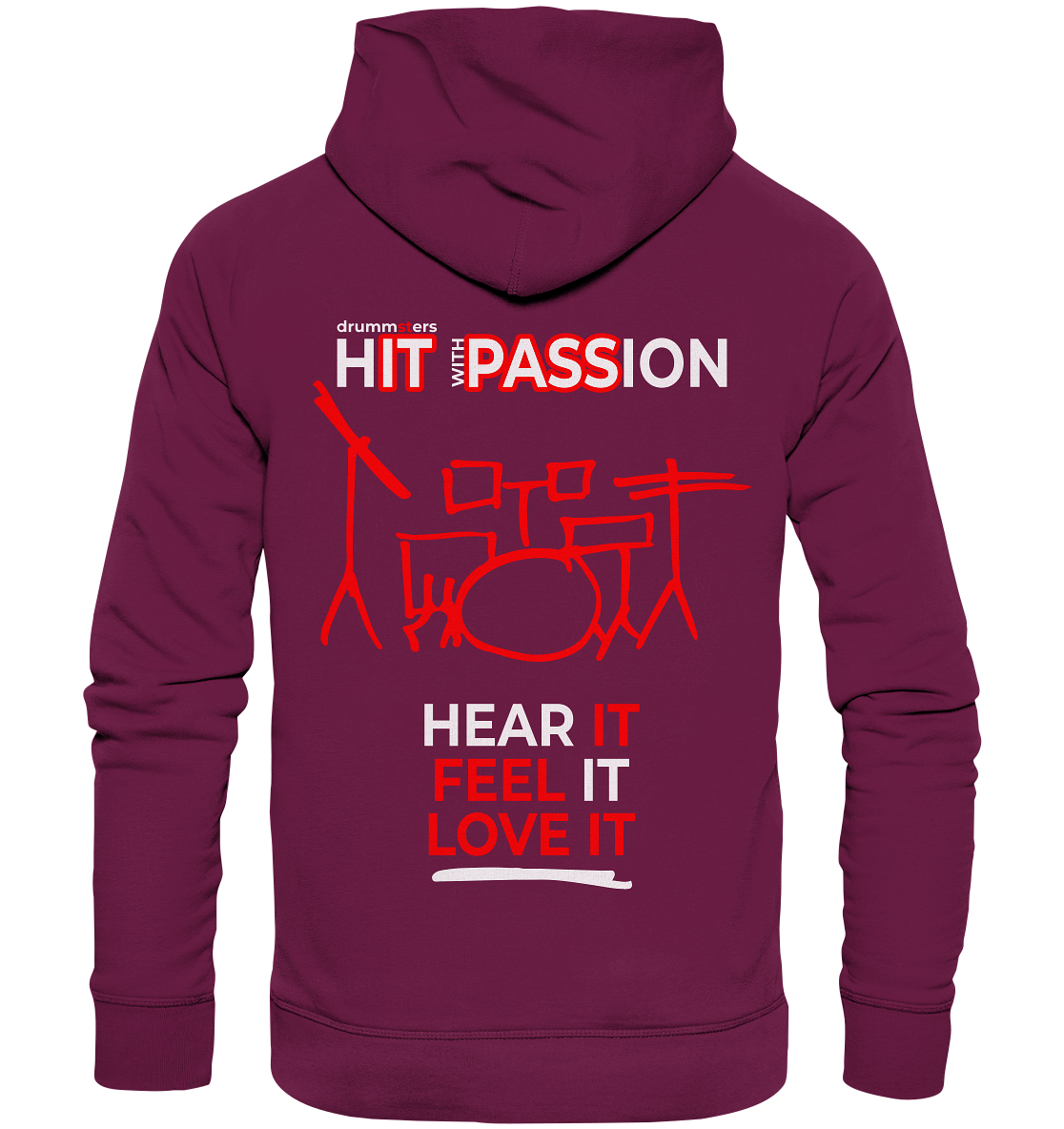 hIT with PASSion - unisex hoodie | various colors