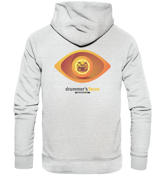 drummer's focus - unisex hoodie | grey