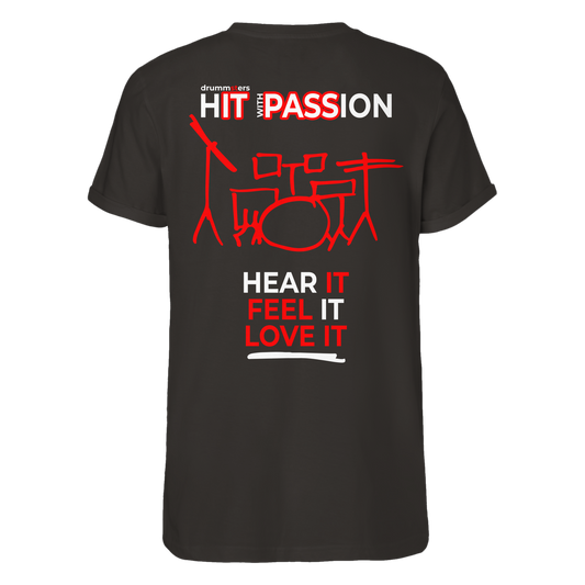 hIT with PASSion - roll-up shirt | black