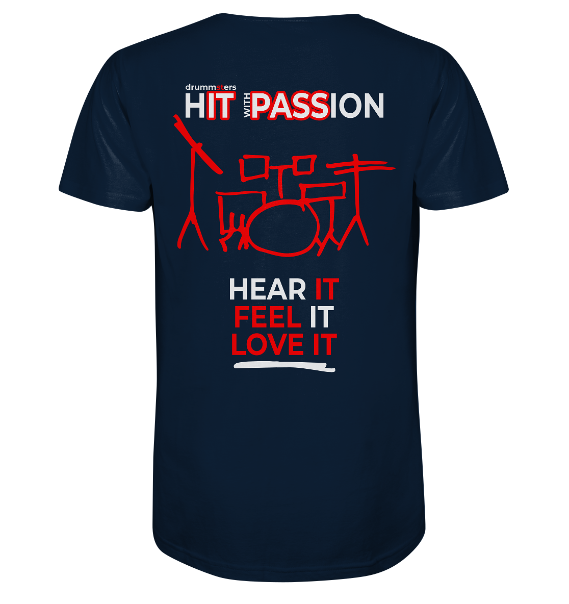 hIT with PASSion - v-neck shirt | various colors