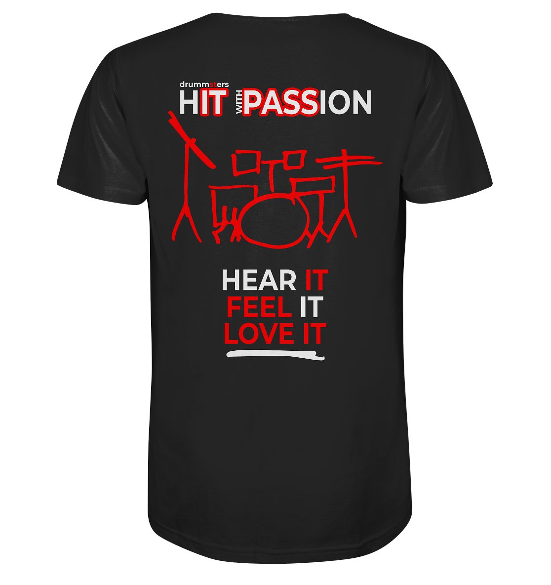 hIT with PASSion - v-neck shirt | various colors