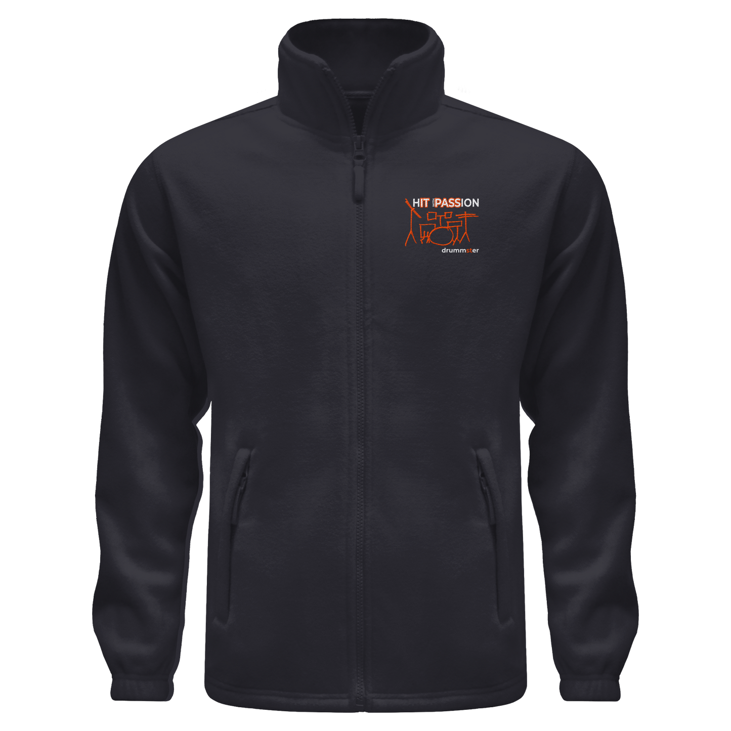 hIT with PASSion (gestickte Version) - fleece jacket | various colors