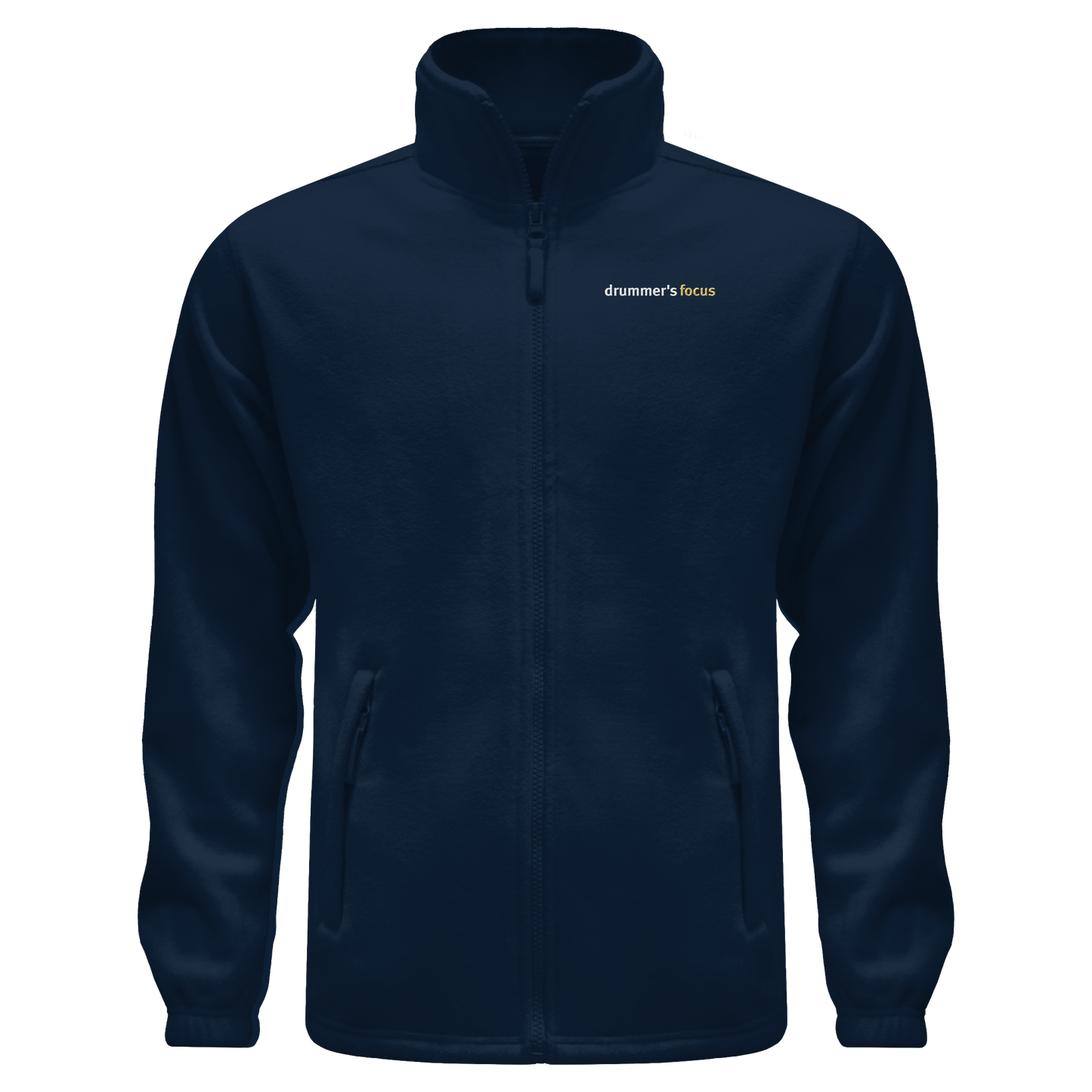 drummer's focus (gestickt) - fleece jacket | various colors