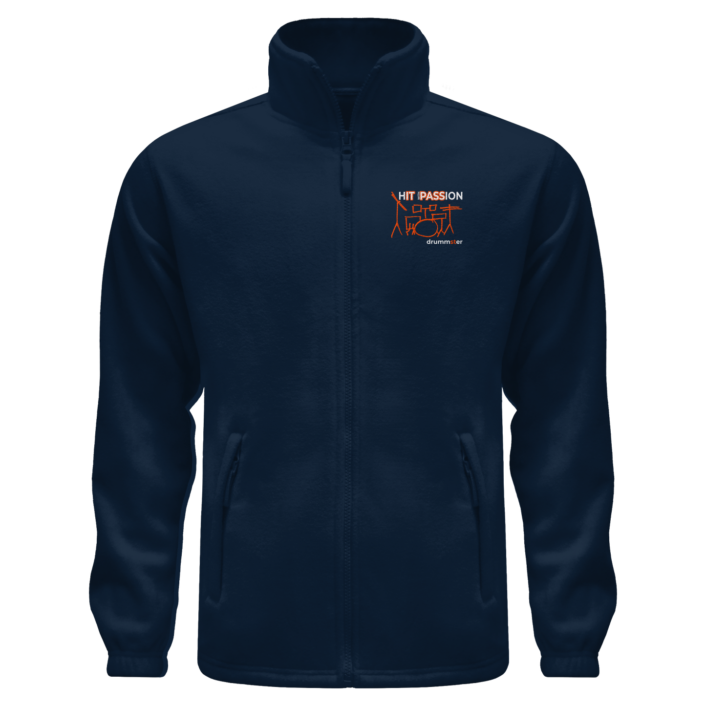 hIT with PASSion (gestickte Version) - fleece jacket | various colors