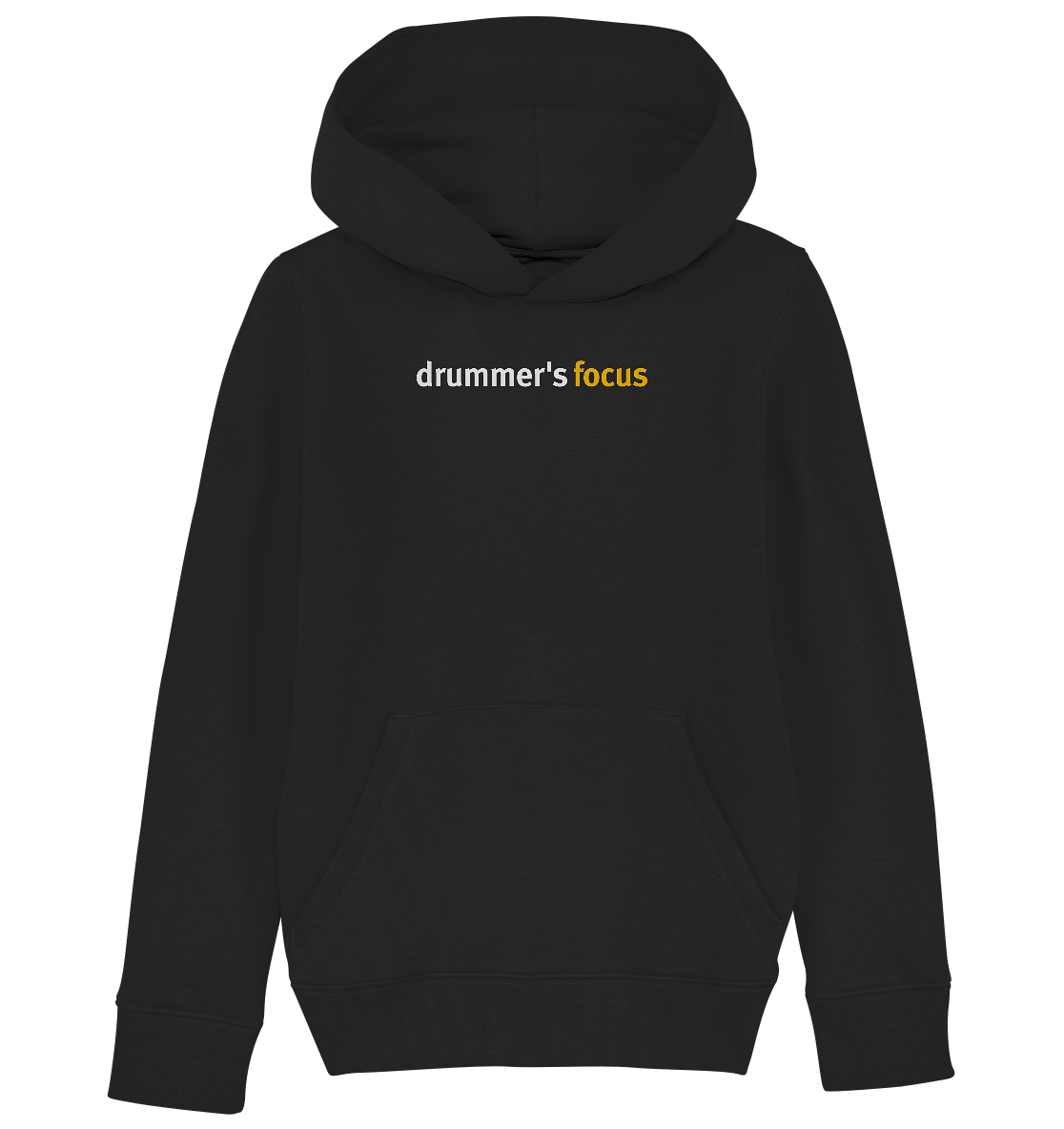 drummer's focus - kids hoodie | various colors