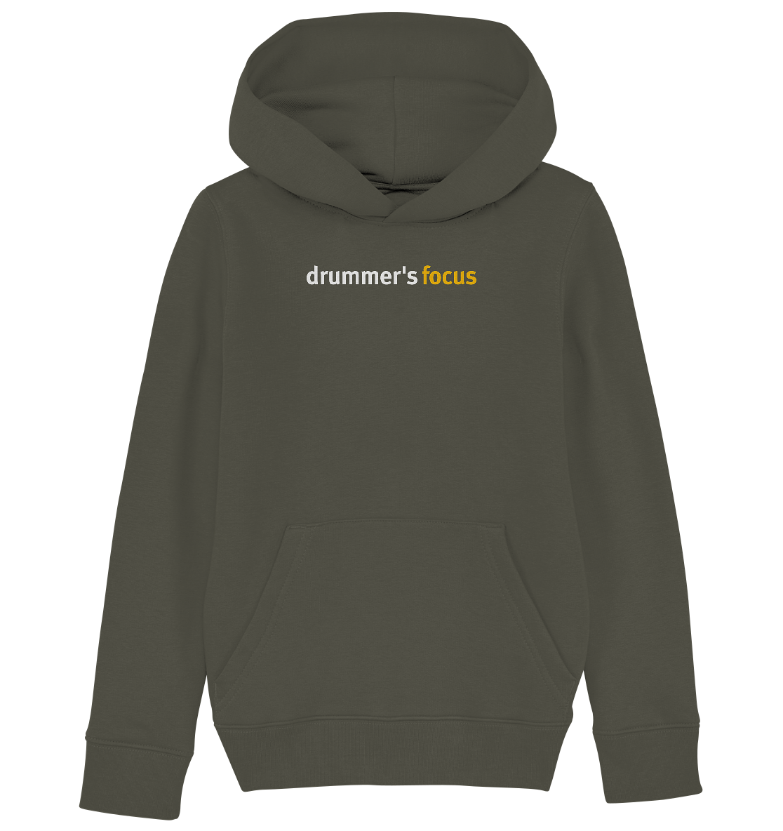 drummer's focus - kids hoodie | various colors