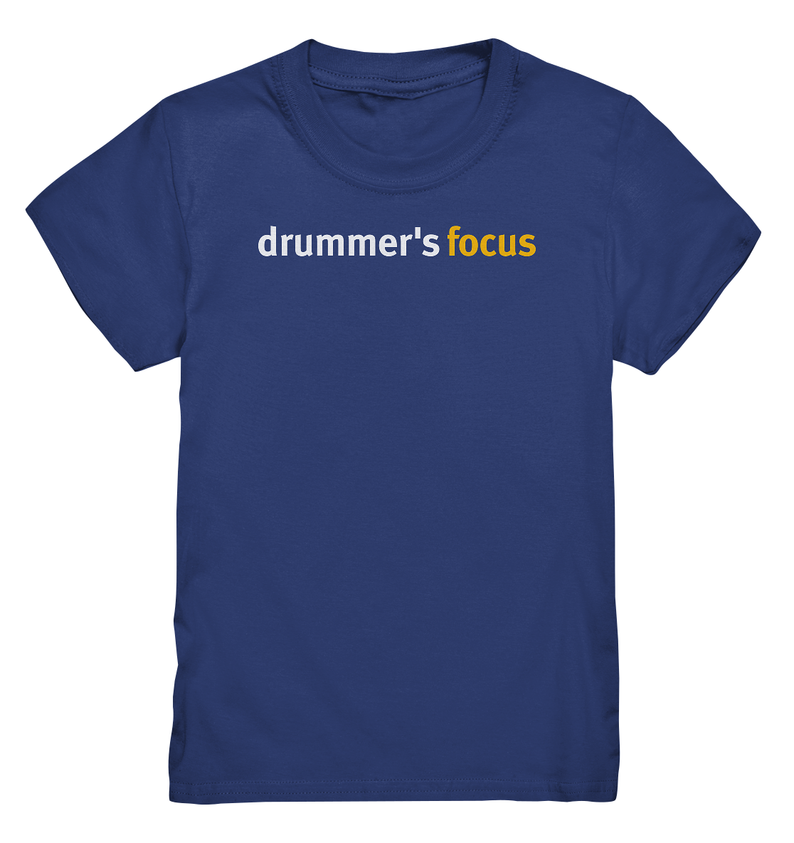 drummer's focus - kids shirt | various colors