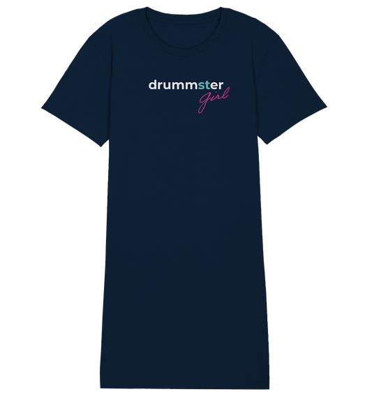 drummster girl - ladies shirt dress | various colors