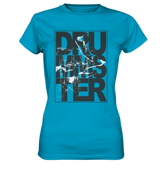 art of drummster - ladies shirt | various colors
