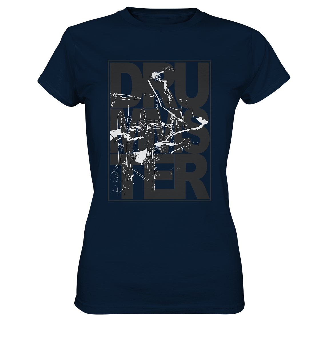 art of drummster - ladies shirt | various colors